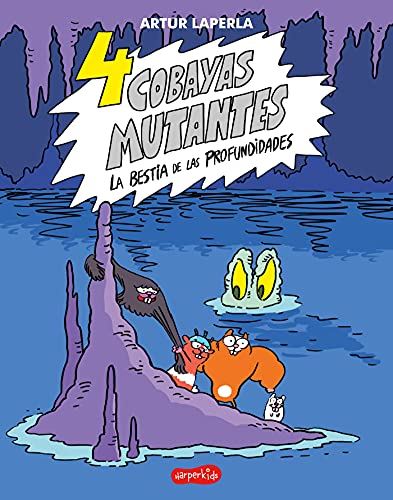 4 cobayas mutantes T.02 : la bestia de las profundidades